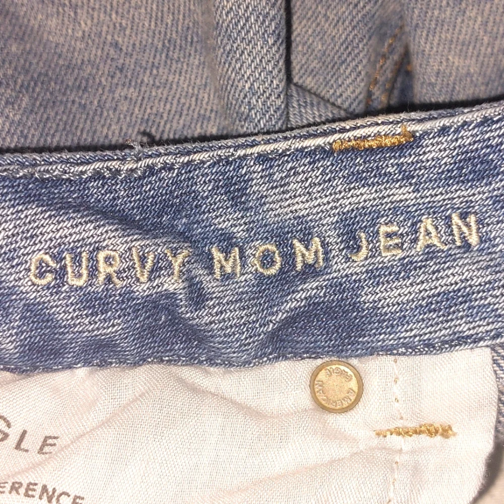 American Eagle Outfitters High Rise Blue Jeans - Picture 12 of 14